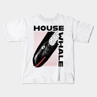 House Whale Kids T-Shirt